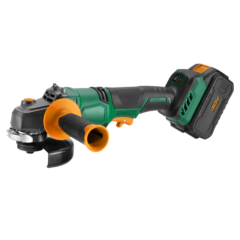 Brushless Angle Grinder Battery Powered - Аккумуляторная угловая шлифмашина 125 мм, 40
