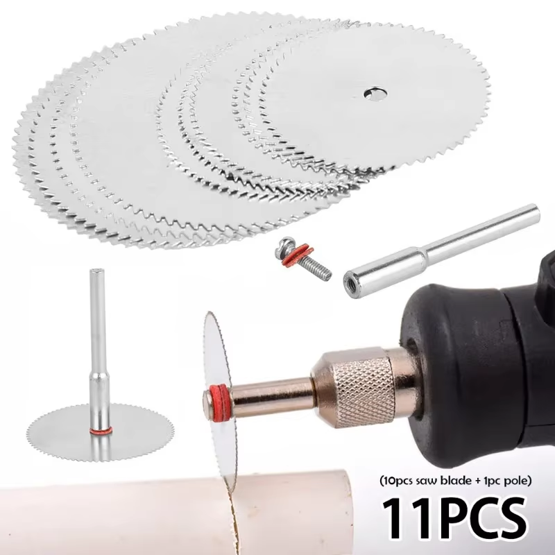 Cordless Rotary Tool Kit Accessories - 11 шт. микроциркулярных пильных дисков, аксессуар