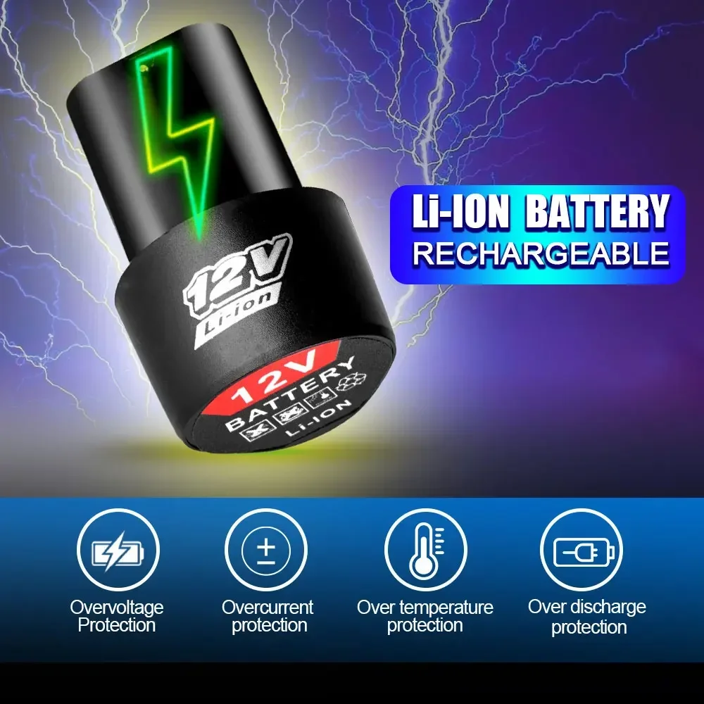 12 В 1500 мАч аккумуляторная л – обзор и цена Electric Screwdriver Rechargeable Usb
